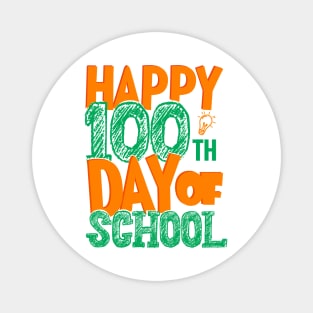 Happy 100th Day of School Magnet